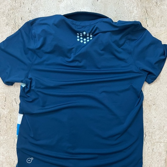 Puma Striped Golf Polo Size Large - Picture 3 of 5